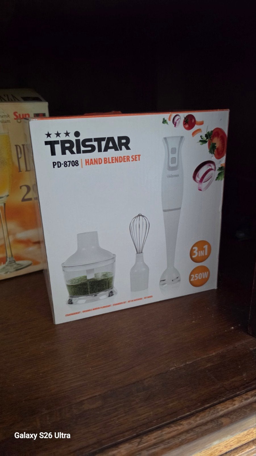 tristar keuken machine nieuw, 1 à 2 litres, Enlèvement ou Envoi, Comme neuf, 2 vitesses