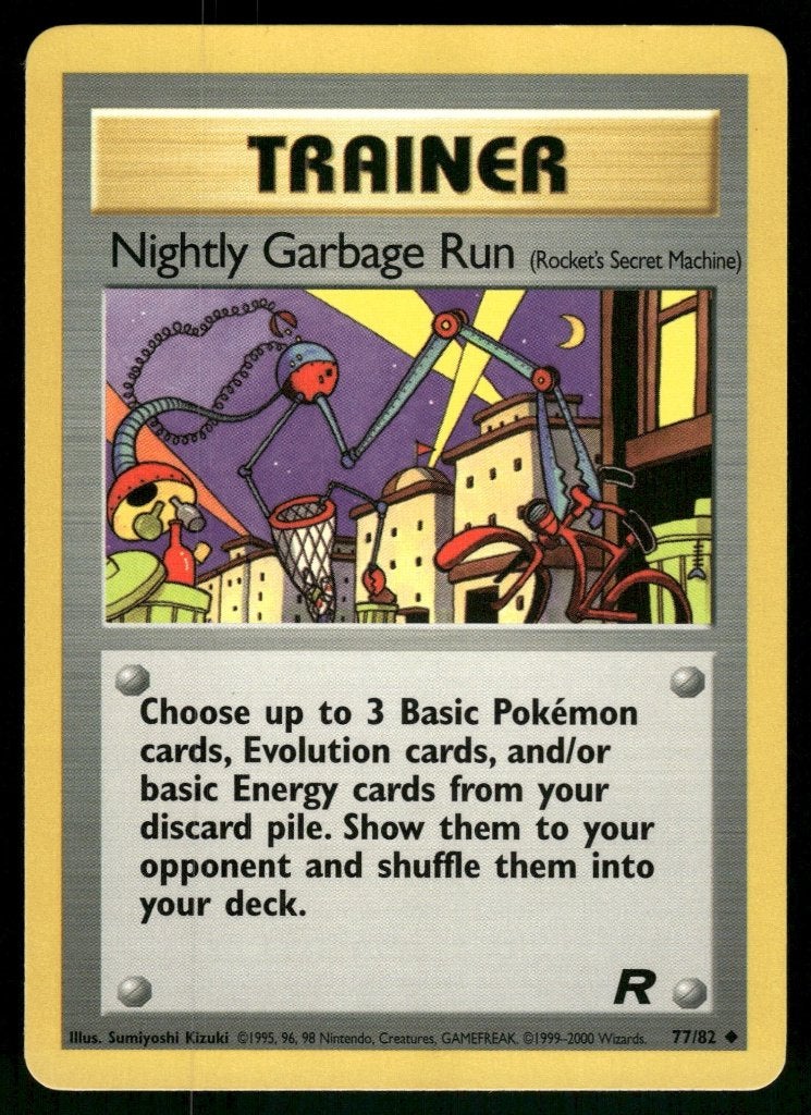Nightly Garbage Run 77/82 - Team Rocket (NM), Verzenden, Gebruikt