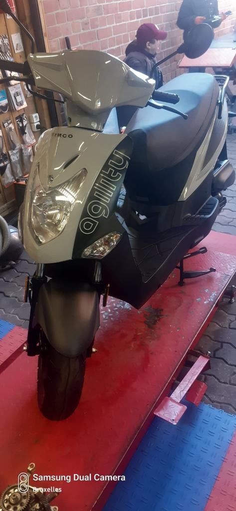 Kymco agilité 50cc, Ophalen