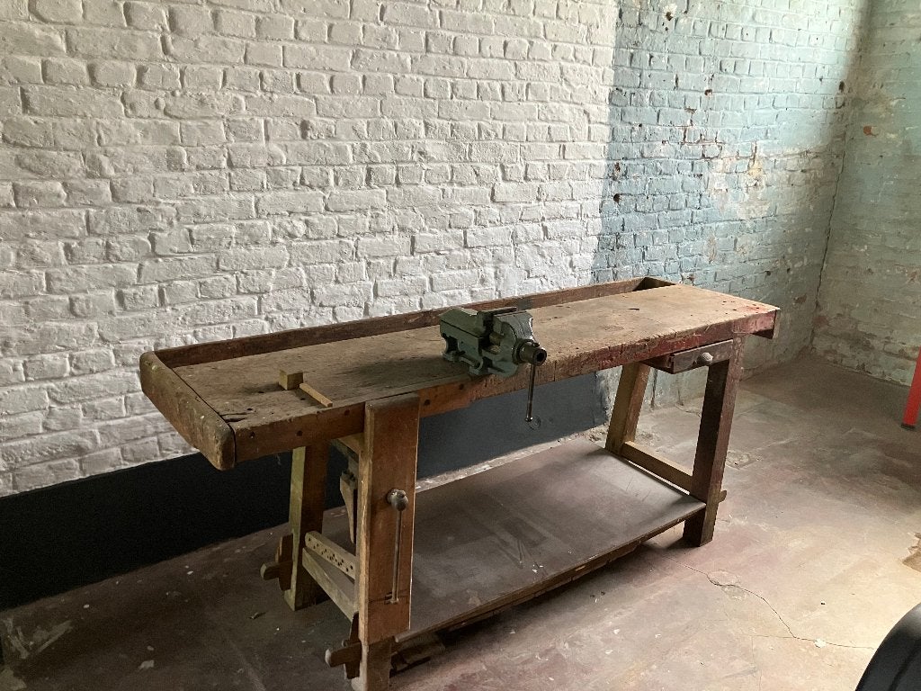 Banc de Menuisier, Doe-het-zelf en Bouw, Werkbanken, Gebruikt, Bankschroef, Ophalen