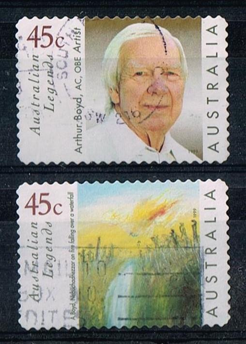Postzegels uit Australie - K 4108 - personen, Verzenden, Gestempeld