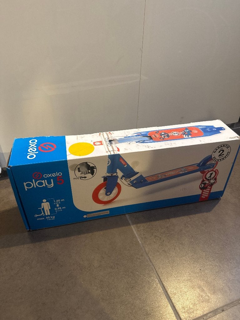 Oxelo Play 5 kinderstep - bijna nieuw + originele doos, Ophalen, Zo goed als nieuw