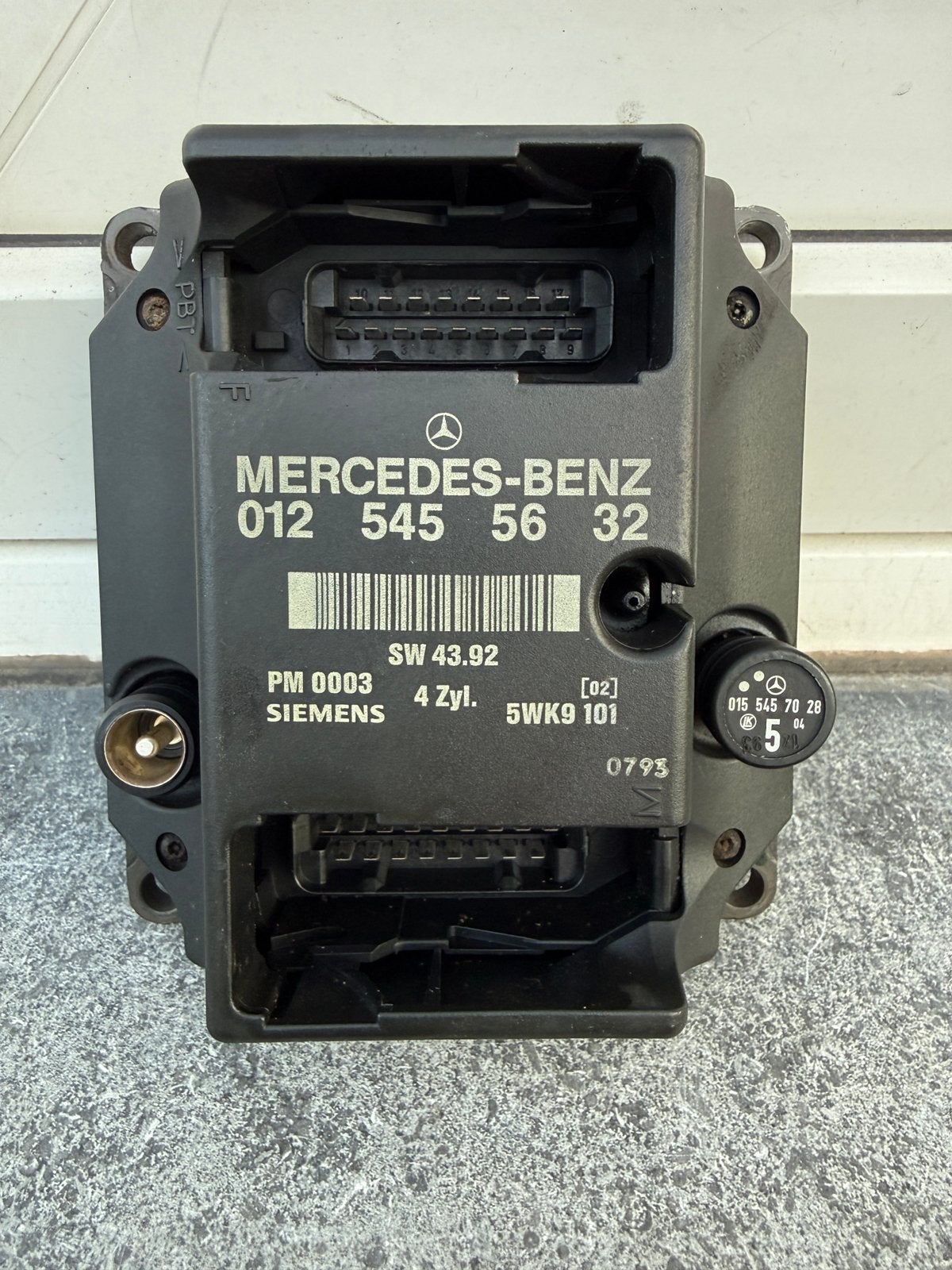 Mercedes W124 ECU PMS E200 W202 C180 C200 0125455832, Auto-onderdelen, Elektronica en Kabels, Ophalen