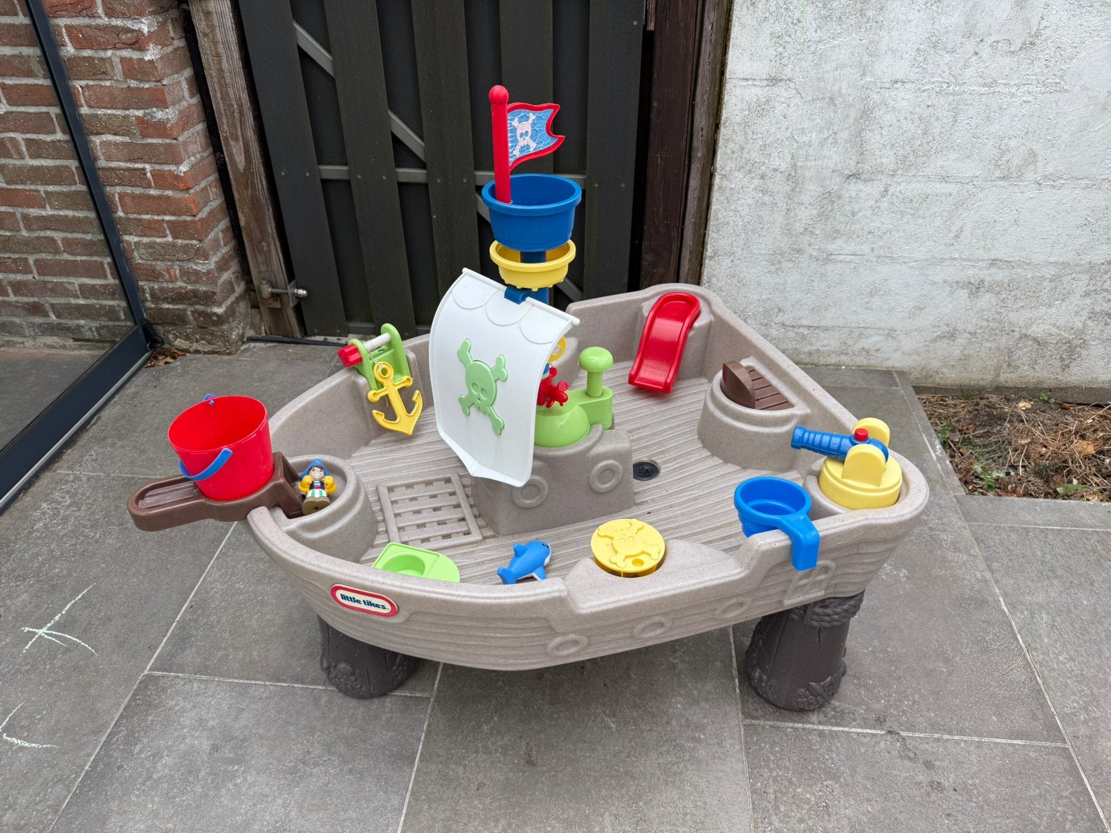 Piratenboot, Ophalen, Gebruikt