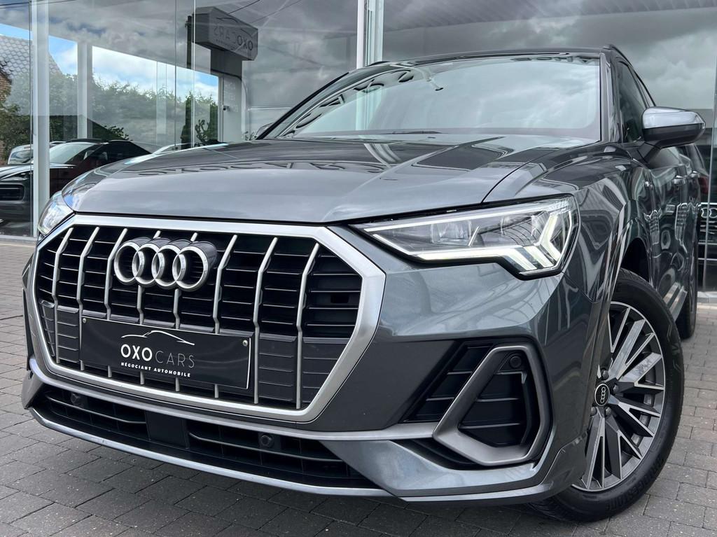 Audi Q3 35 TDi 150CV / S-Line / LED Matrix / Cuir Sport / Co, Autos, Argent ou Gris, Achat, Entreprise, 1968 cm³