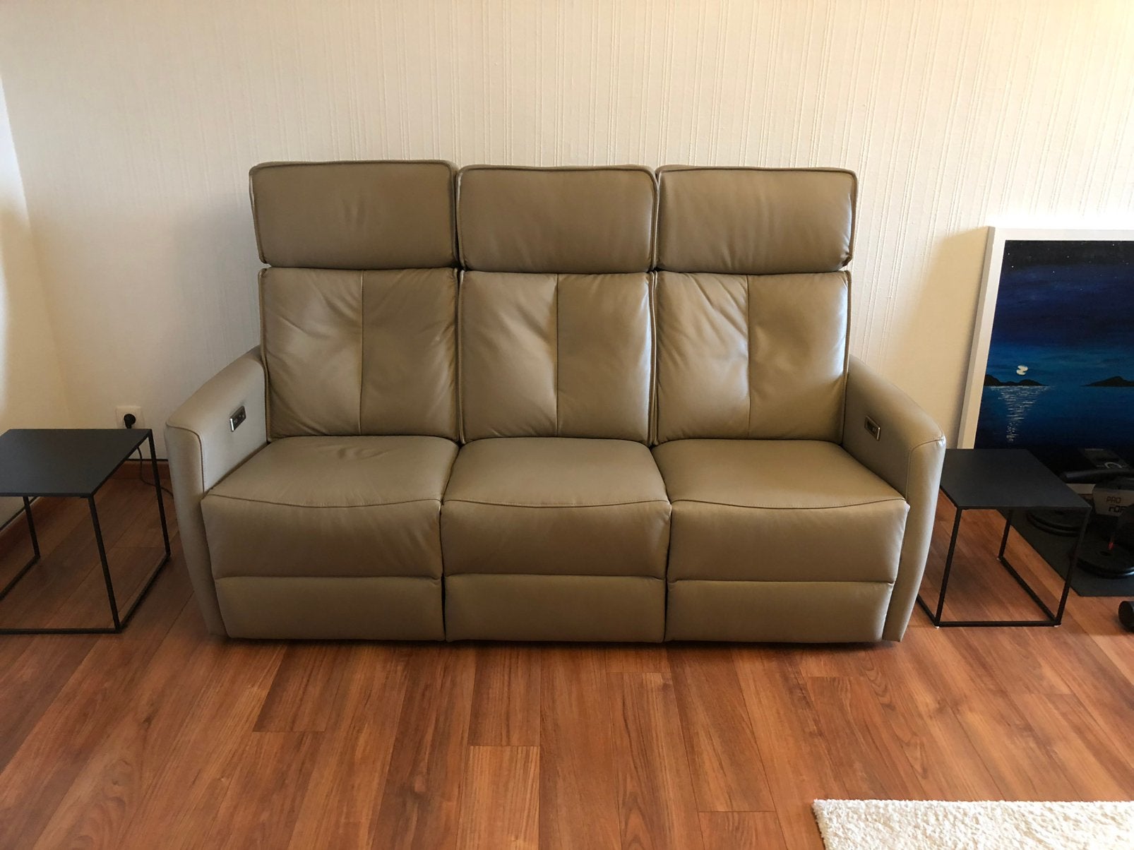 Relaxzetel, 2j oud nieuwstaat koeleder, Huis en Inrichting, Ophalen, Zo goed als nieuw