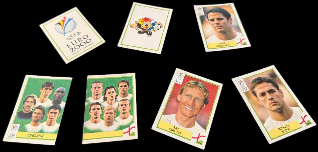 Panini Euro 2000 Stickers Team England, Logo, Owen ++, Verzamelen, Verzenden, Nieuw
