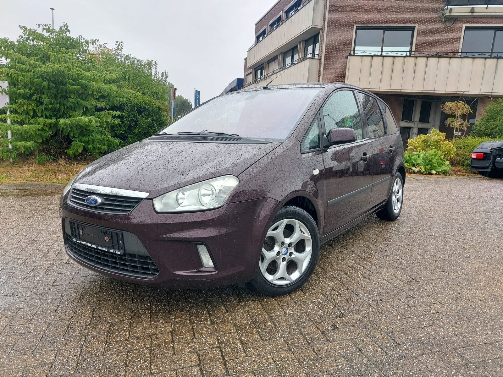 Ford C-Max 1.6 Diesel, Autos, Rouge, Achat, Noir, 5 portes