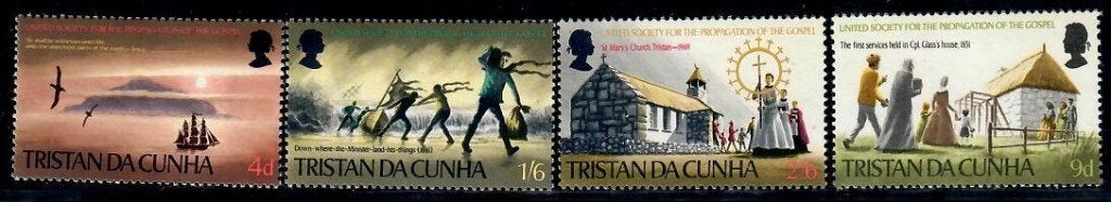 Tristan da Cunha yvertnrs 128/31postfris, Timbres & Monnaies, Timbres | Timbres thématiques, Enlèvement ou Envoi, Non oblitéré