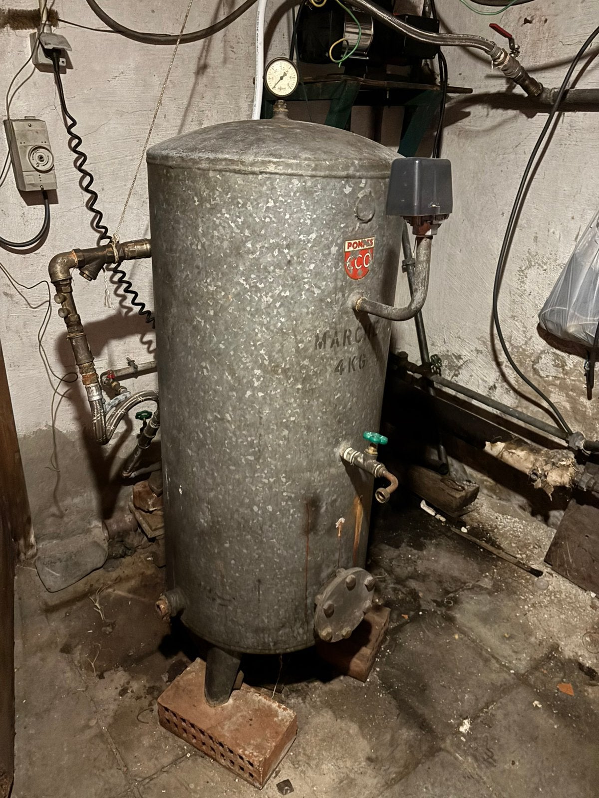 Vintage boiler, Ophalen, Gebruikt, Boiler