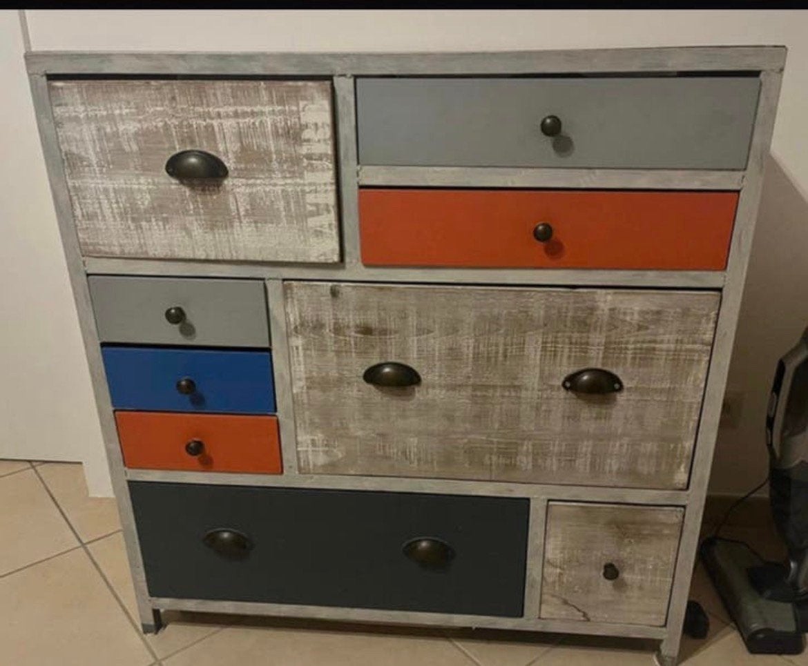 Originele houten kast/commode, Ophalen, Gebruikt