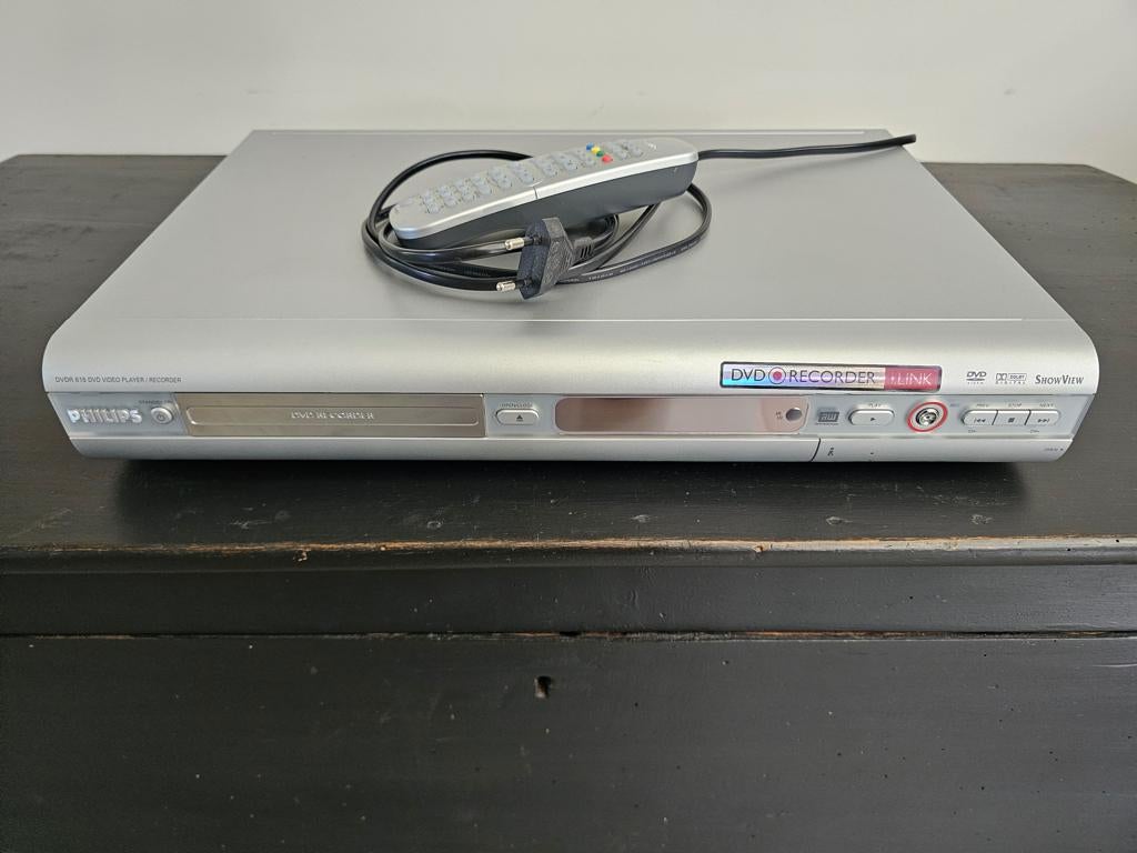 DVD recorder Philips - Show View - model DVDR615, TV, Hi-fi & Vidéo, Lecteurs DVD, Philips, Utilisé, Portable, Enlèvement
