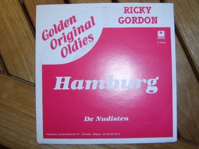 Ricky gordon hamburg, Enlèvement ou Envoi, Comme neuf, Chanson réaliste ou Smartlap