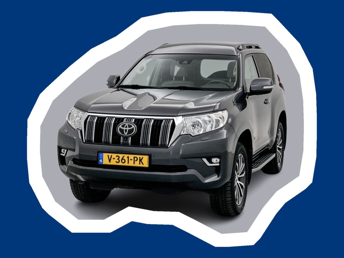Toyota Land Cruiser 2.8 D-4D-F Professional High Roof Blind, Auto's, Toyota, Automaat, Beige, 190 g/km, Bedrijf