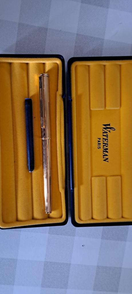Waterman vulpen goud, Verzamelen, Pennenverzamelingen, Ophalen, Vulpen, Waterman