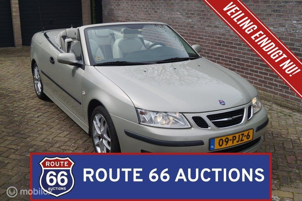 Saab 9-3 Cabriolet | 2007 | Route 66 Auctions, Autos, Achat, Entreprise, Boîte manuelle, Autre carrosserie