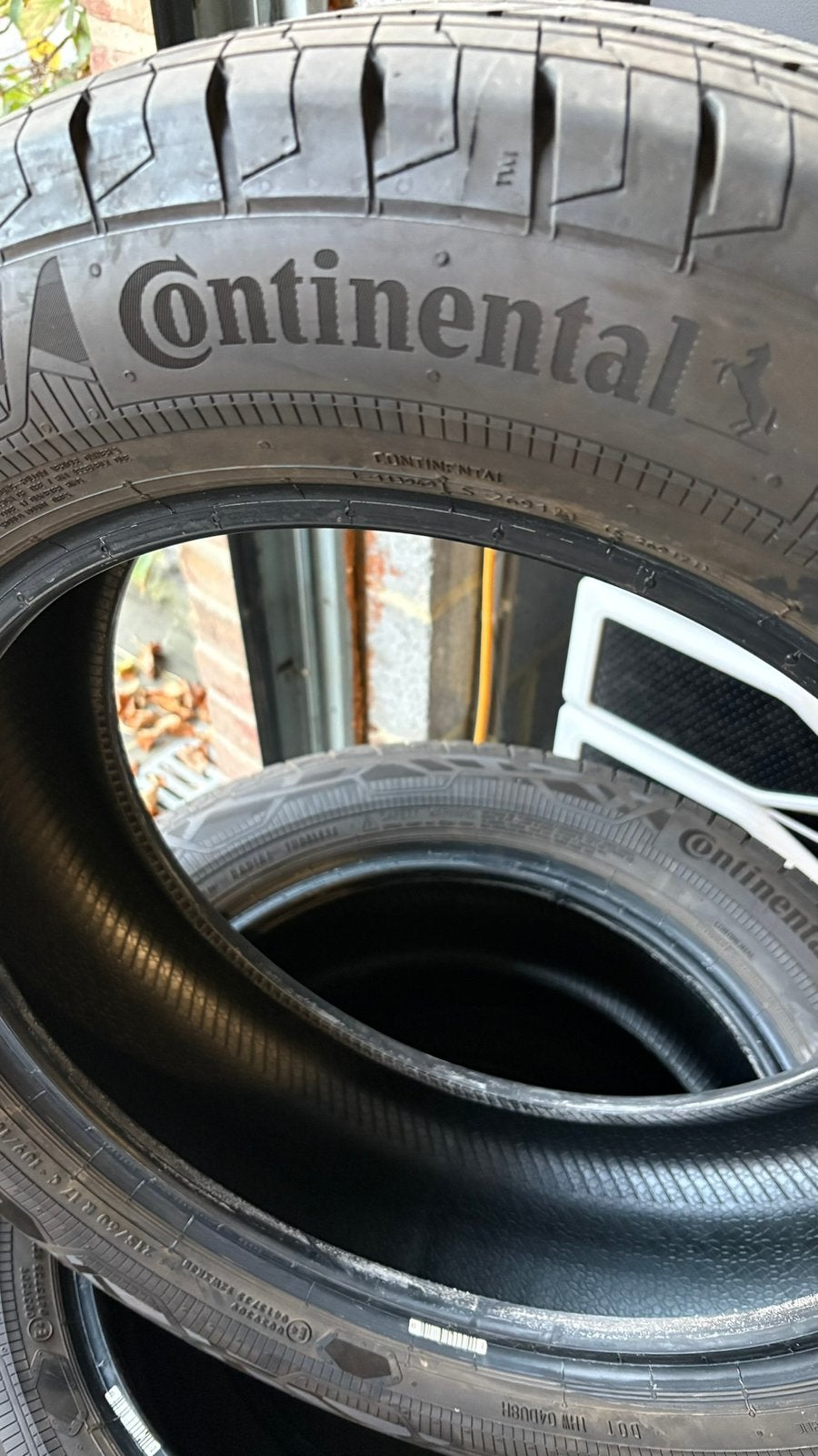4 pneus Continental VanContact Eco 215/60 R17C 109/107T, Neuf, 215 mm, Pneus été, Véhicule utilitaire