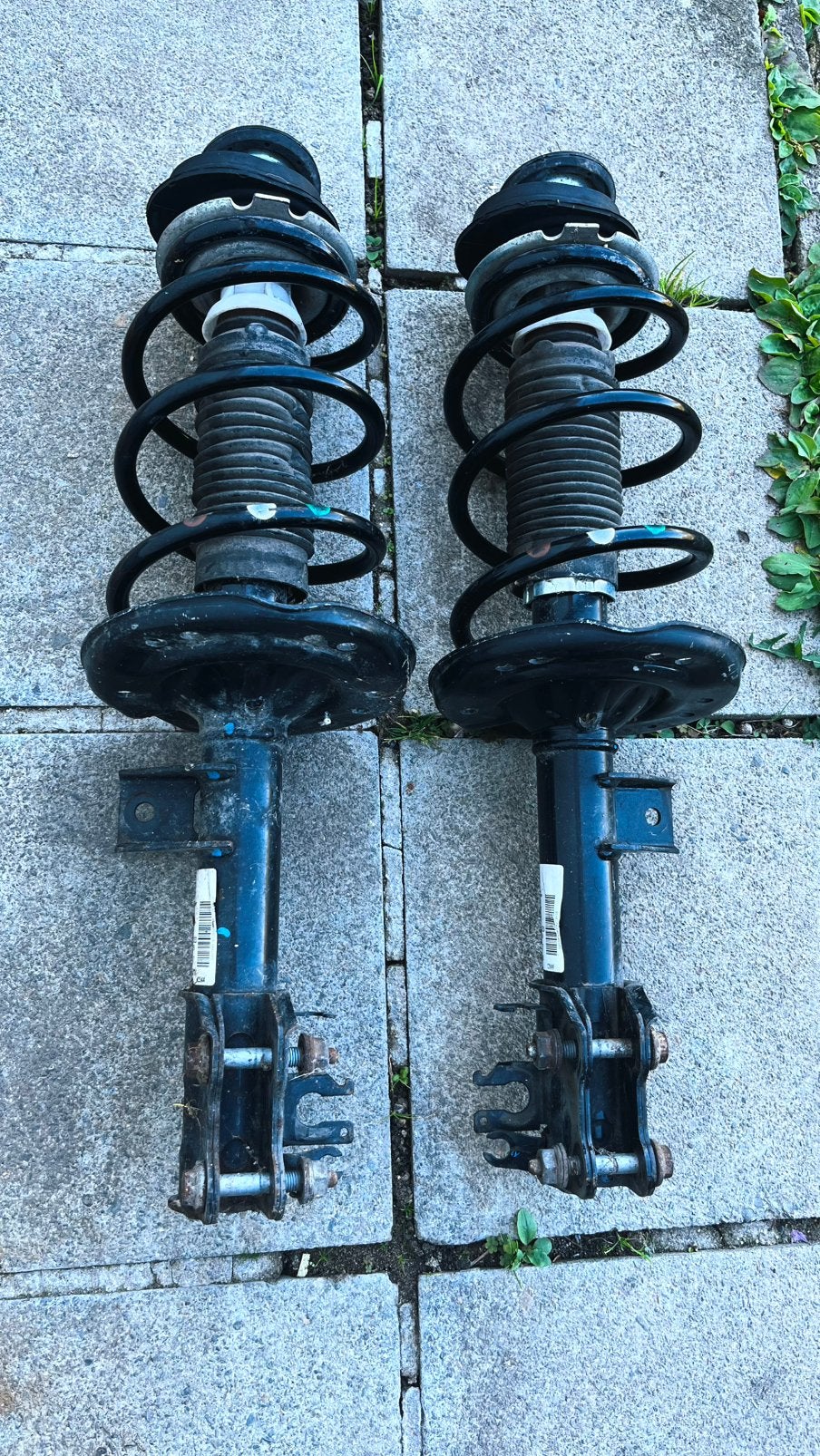 Originele Fiat 500 schokdempers, Ophalen, Fiat