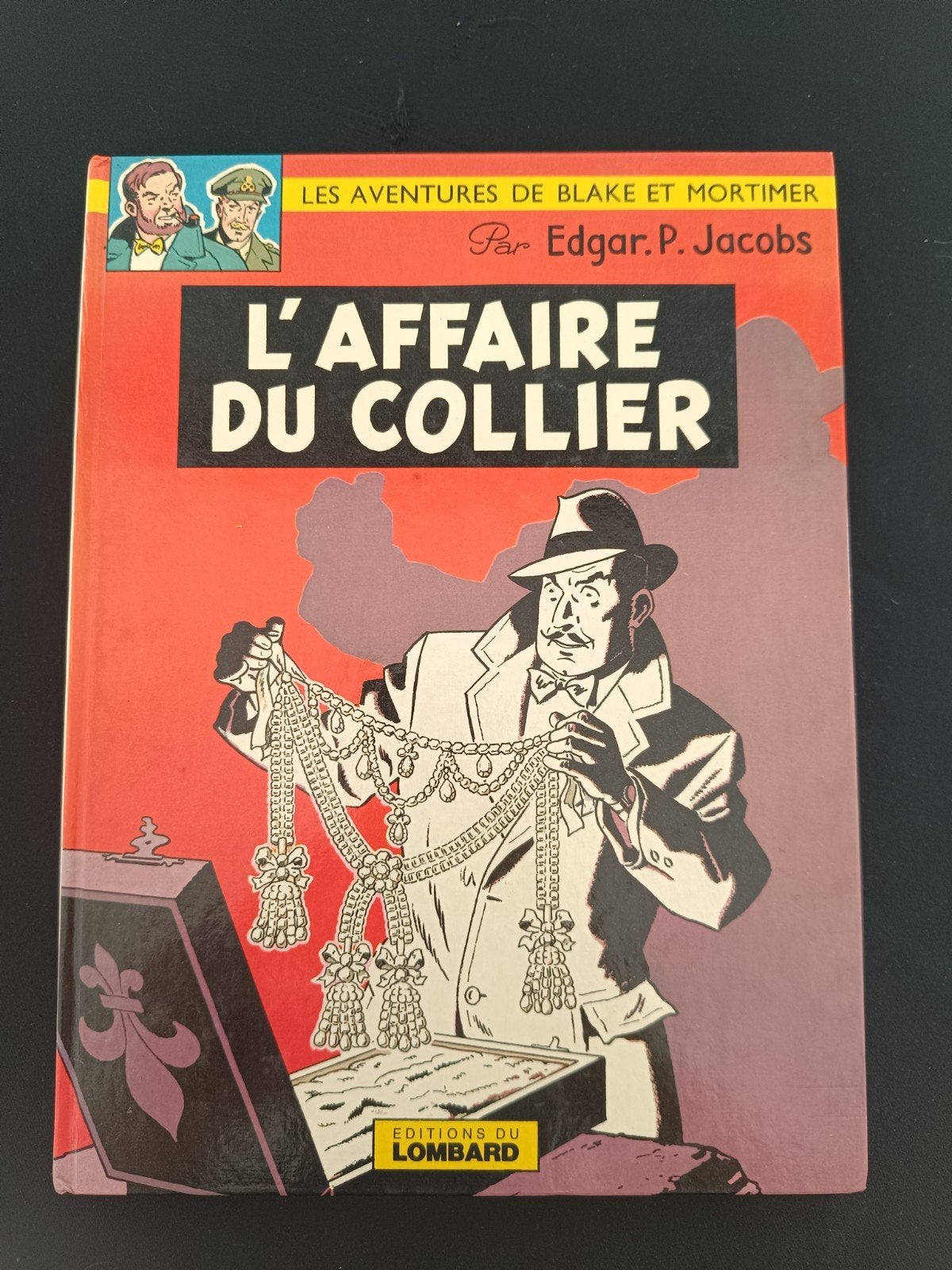 Les aventures de Blake et Mortimer, Enlèvement ou Envoi, Edgar P. Jacobs, Une BD, Utilisé
