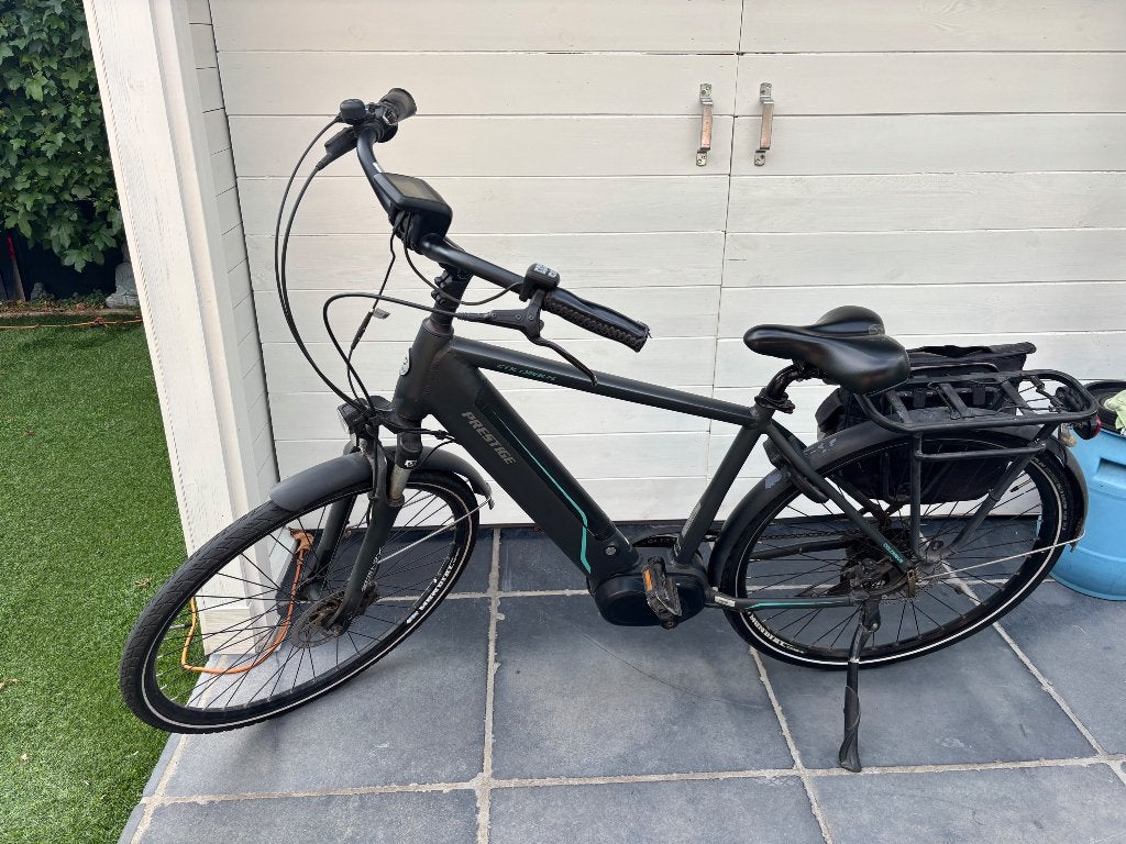 Prestige elektrische  herenfiets, Fietsen en Brommers, Fietsen | Heren | Herenfietsen, Ophalen, Gebruikt, Overige merken