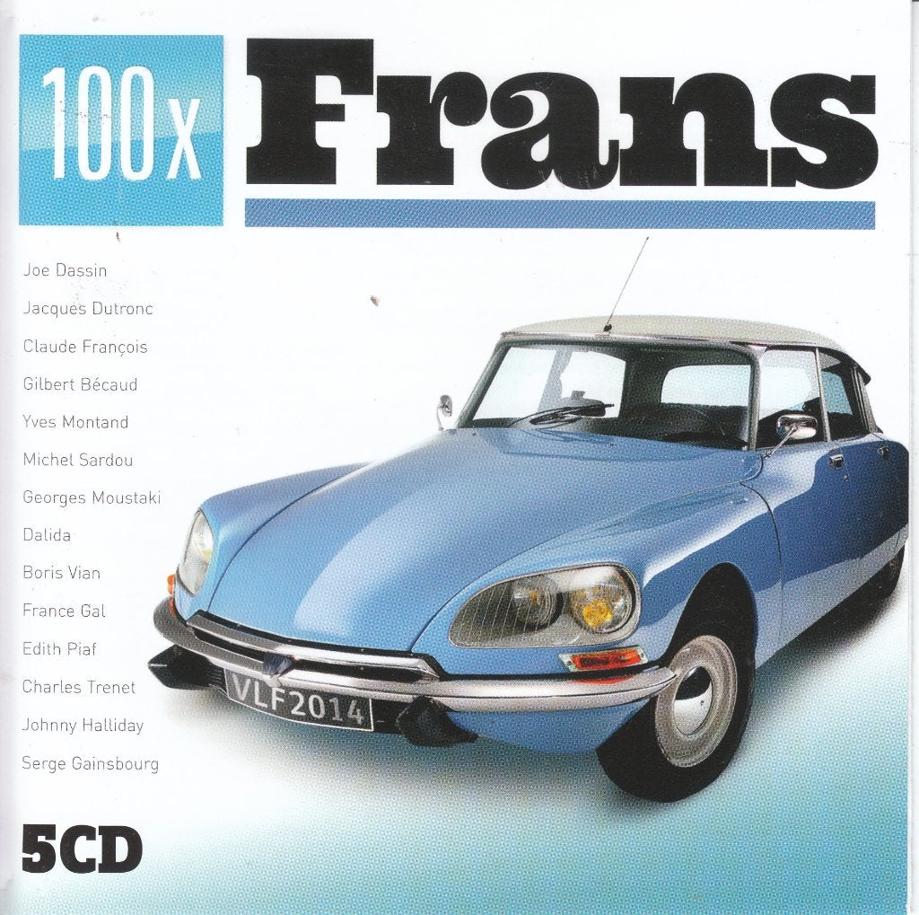 100 x Frans op 5 CD's, CD & DVD, CD | Compilations, Pop, Envoi