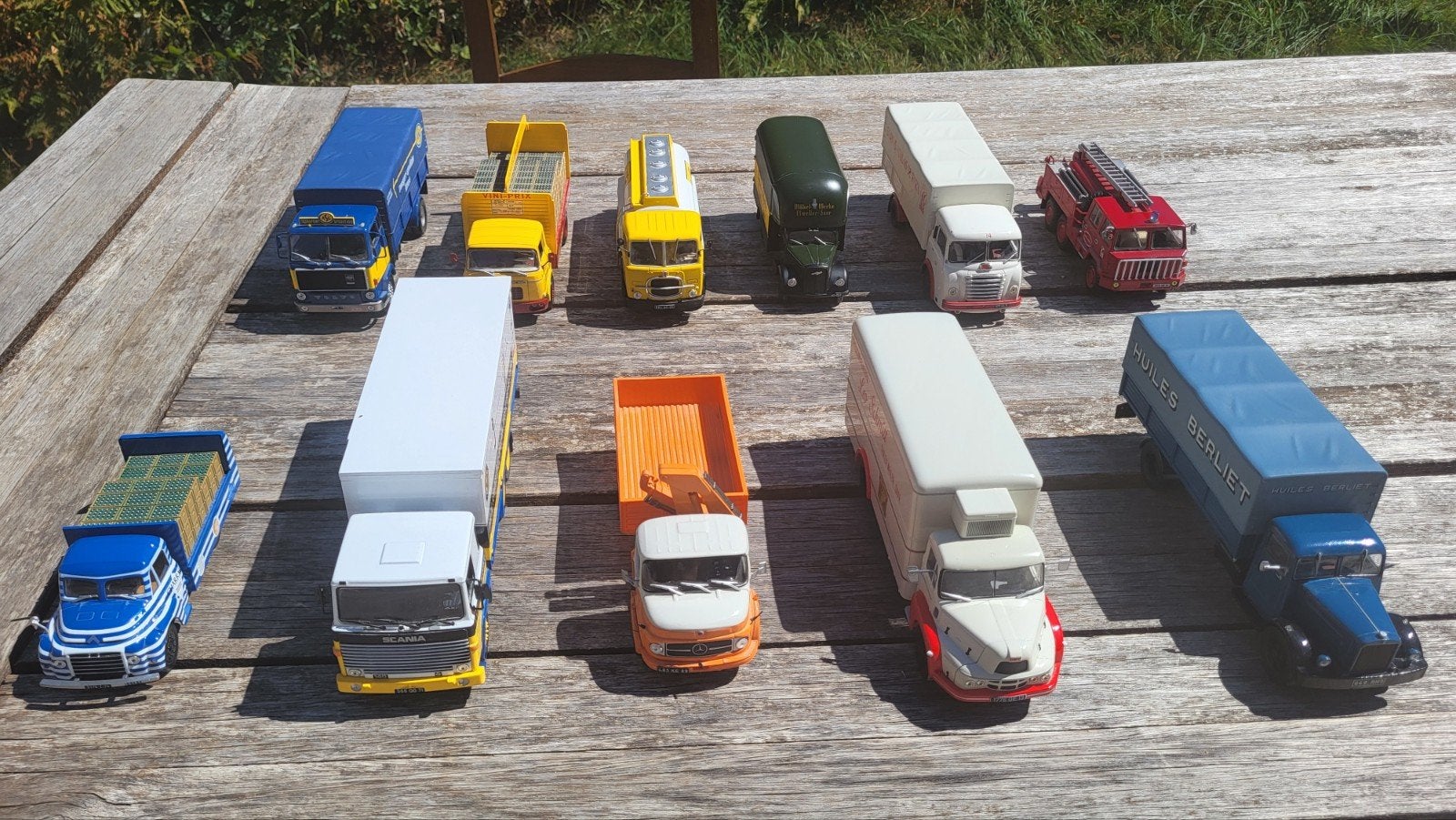 lot de 11 camion ixo 1/43, Enlèvement ou Envoi, Utilisé, Bus ou Camion, Autres marques