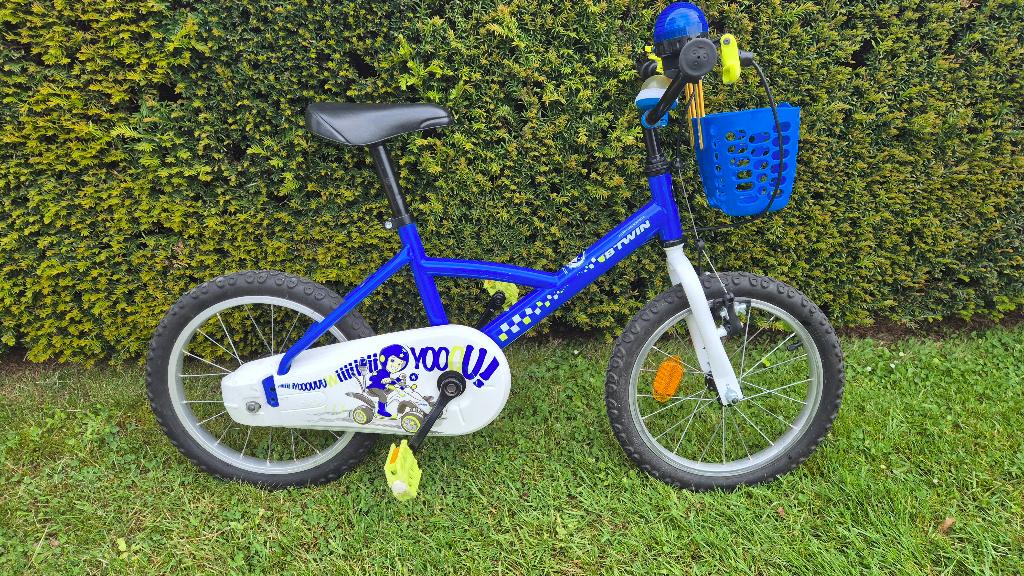 Vélo BTWIN 16 pouces, Fietsen en Brommers, Fietsen | Kinderfietsjes, Ophalen, B-Twin Decathlon, 16 tot 20 inch, Velgrem
