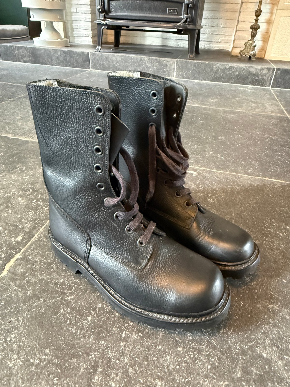 Combat shoes / botinnes ABL, Ophalen, Zwart, Wandelschoenen, Zo goed als nieuw