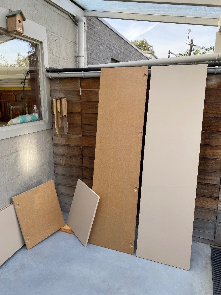 MDF PLAAT, Ophalen, Gebruikt, Overige materialen