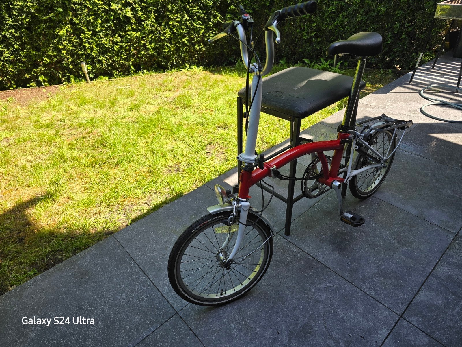 Brompton fiets met 5vr, Fietsen en Brommers, Ophalen of Verzenden, Brompton, Versnellingen
