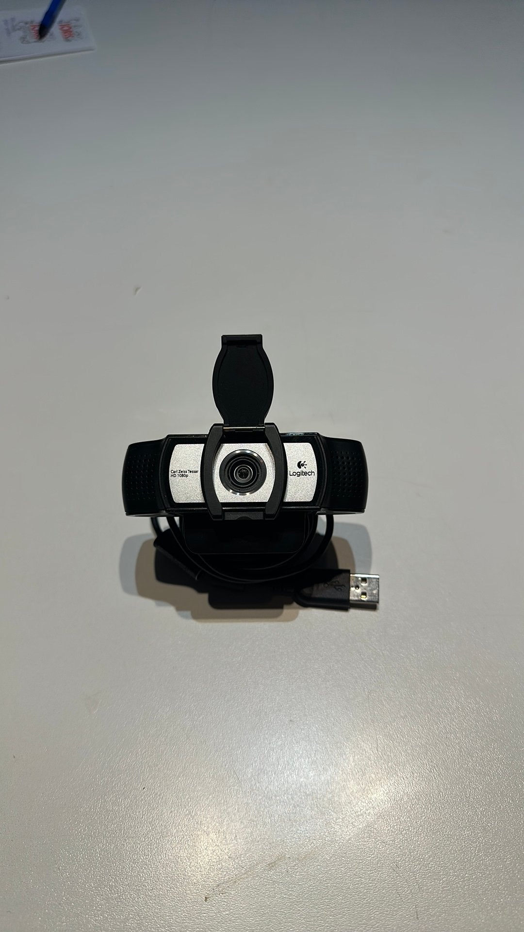 Logitech Webcam 1080p, Enlèvement, Utilisé, Windows, Filaire