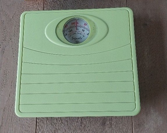 analoge personenweegschaal, Elektronische apparatuur, Weegschalen, Ophalen, Zo goed als nieuw, Personenweegschaal, Analoog