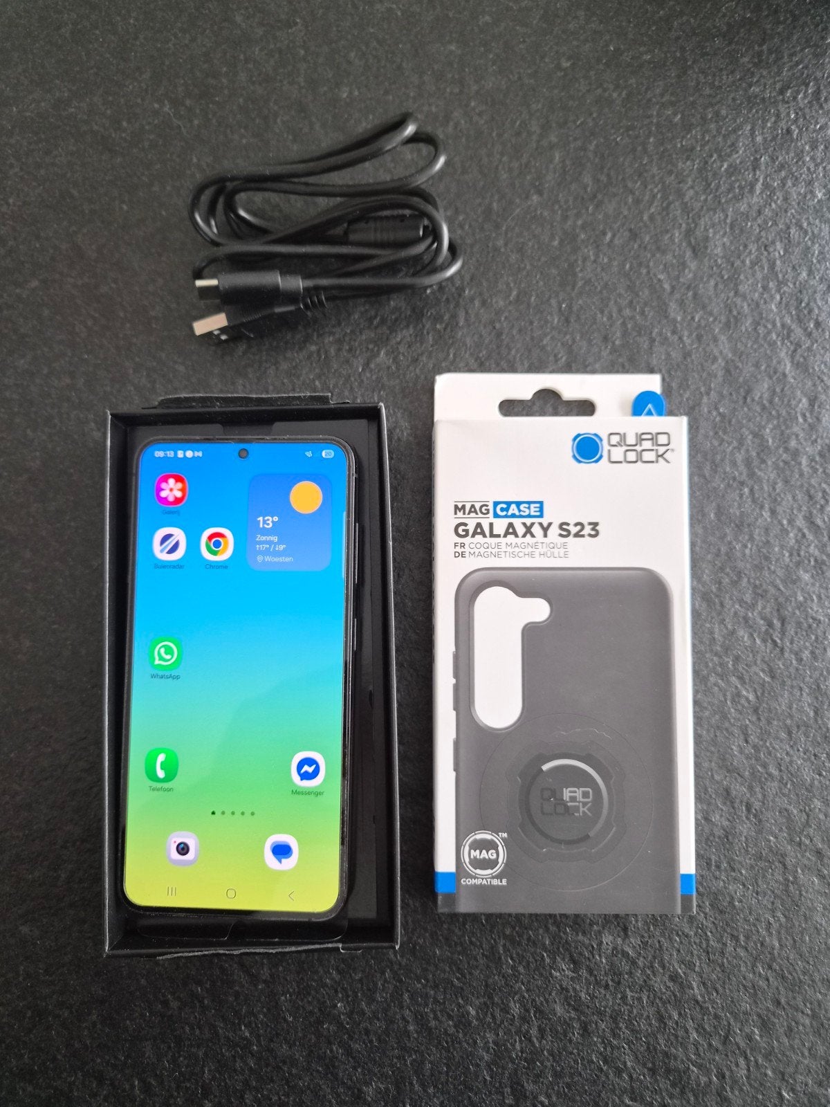 Samsung galaxy s23 128 gb quad lock, 128 GB, Ophalen, Galaxy S23