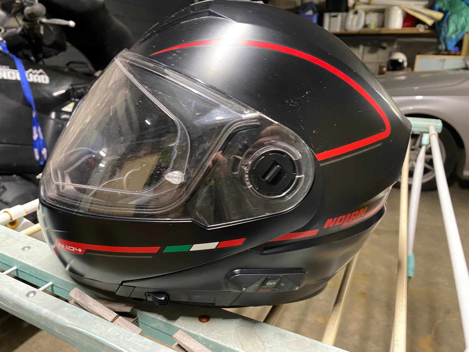 Casque de moto avec connexion Bluetooth, Enlèvement, Nolan