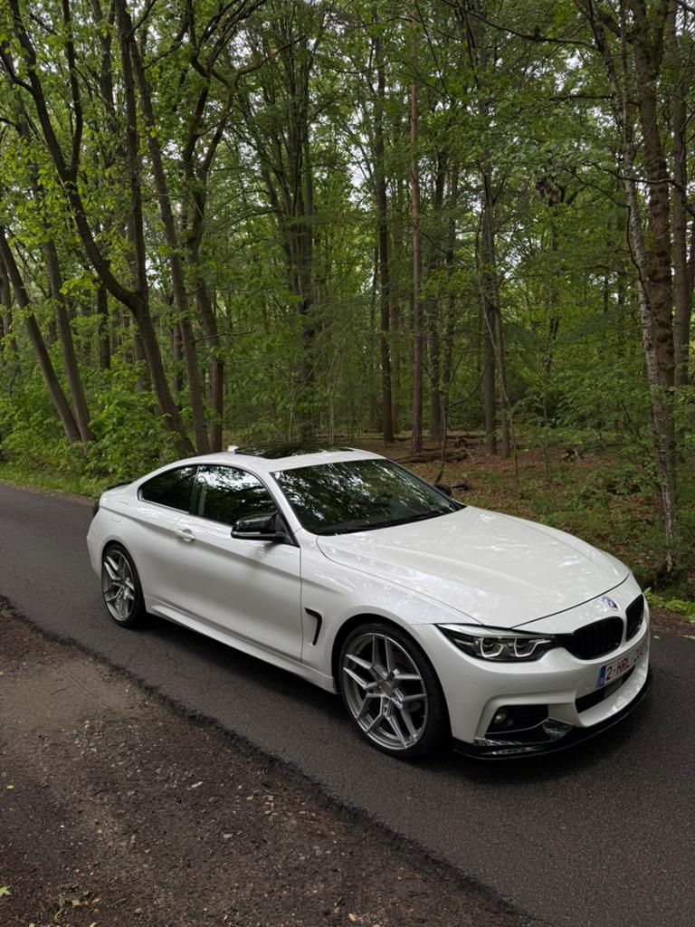 BMW 420i Coupe F32, Auto's, Automaat, Achterwielaandrijving, Zwart, 4 cilinders