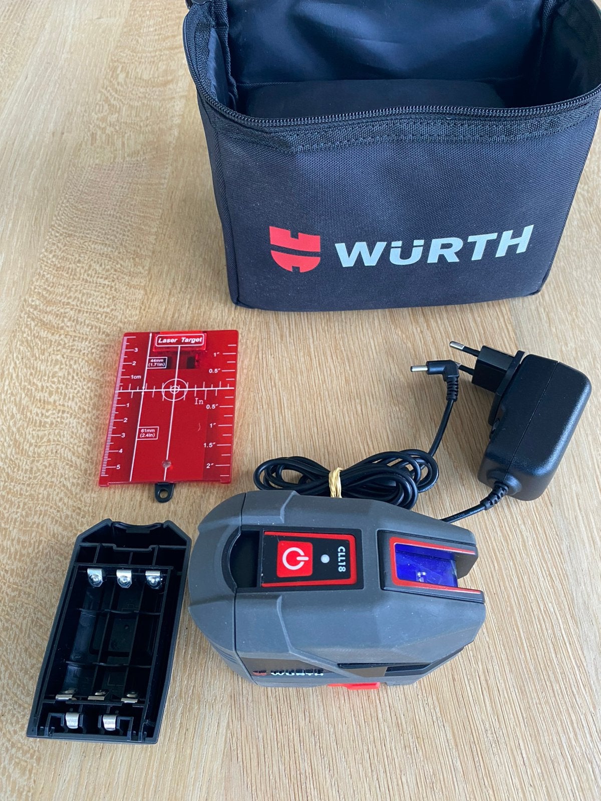 Wurth Laser ROOD, Ophalen, Zo goed als nieuw