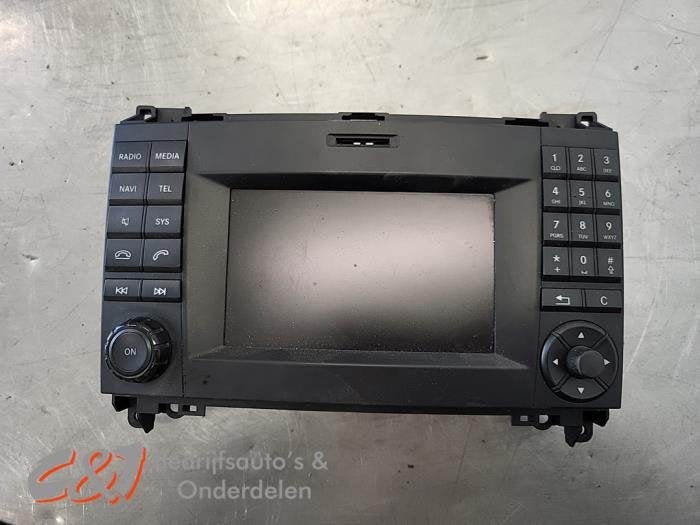 Display Multi Media regelunit van een Mercedes Vito, Auto-onderdelen, Gebruikt, -, Ophalen of Verzenden, -