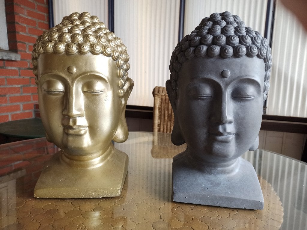 tête de bouddha, Jardin & Terrasse, Enlèvement, Neuf, Synthétique, Bouddha
