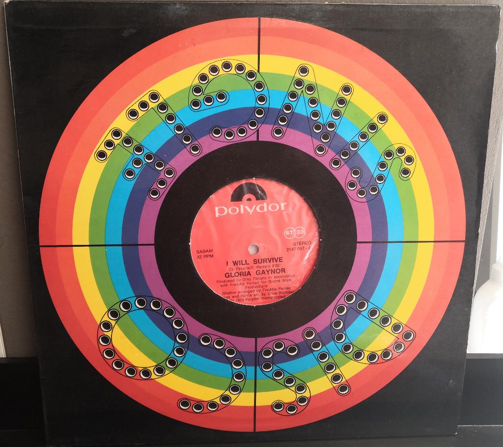 Gloria Gaynor — I Will Survive/Vinyle, 12" Disco '1978, CD & DVD, Vinyles | Dance & House, Avec pochette intérieure, 12 pouces