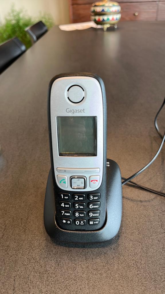 Draadloze telefoon, Ophalen, Gebruikt