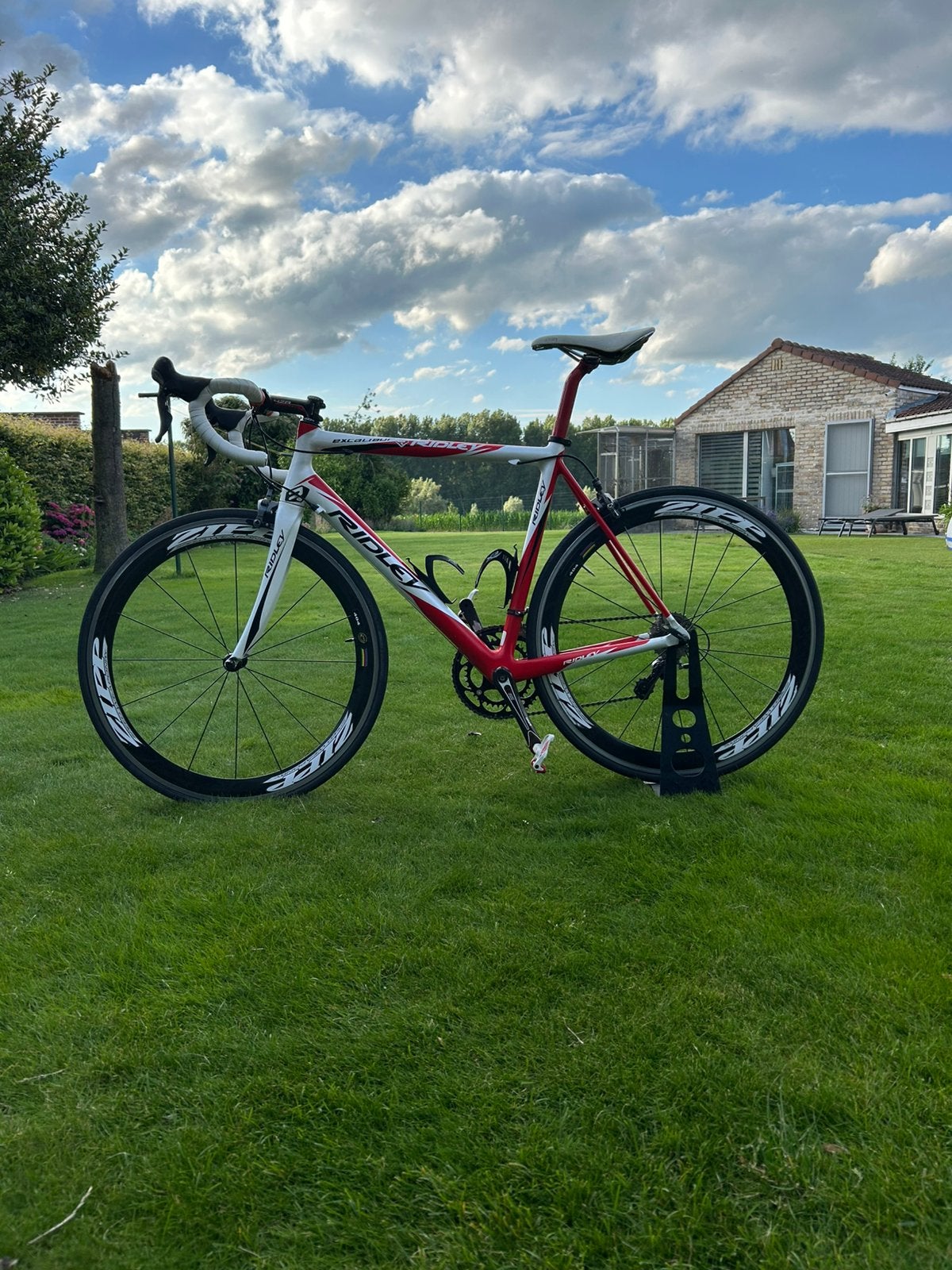 Full Carbon koersfiets Ridley Excalibur, Fietsen en Brommers, Ophalen, Zo goed als nieuw, Carbon