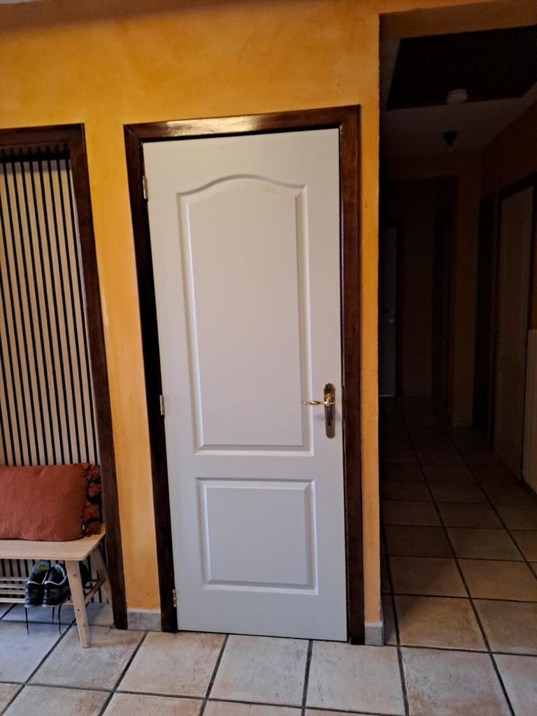 Porte intérieure blanche en bois, Bricolage & Construction, Porte coulissante, Bois, Porte intérieure