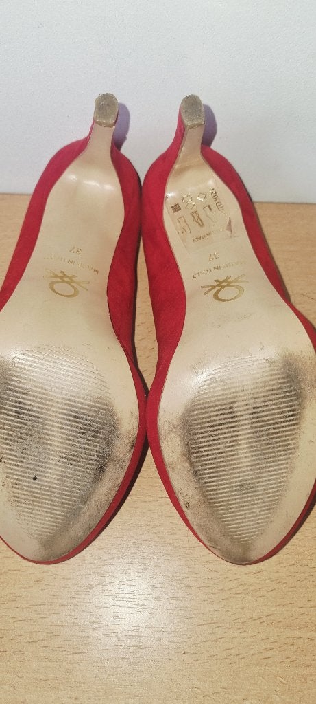 Chaussures femme, Rouge, Autre, Chaussures à haut talons, Enlèvement