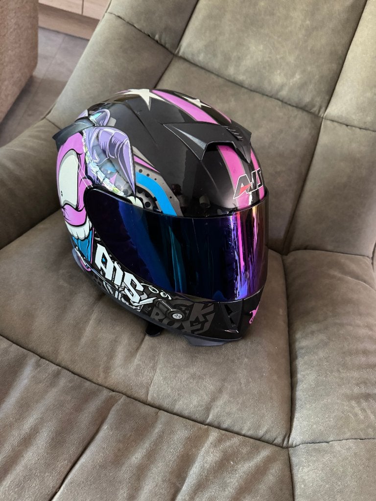 Coole motorhelm, Motos, Enlèvement ou Envoi, Seconde main, L, Casque intégral