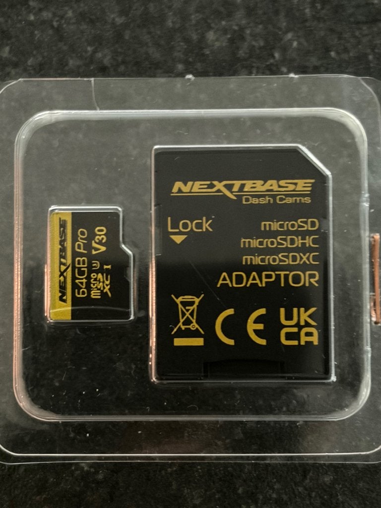 sd kaart 64gb voor Nextbase dashcam, Auto diversen, Dashcams, Ophalen, Nieuw