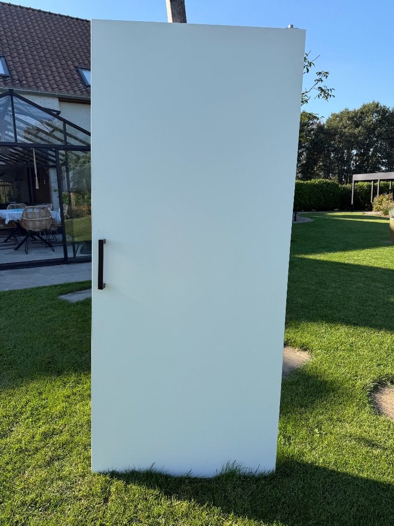 BinnendeurenMDF perfecte staat, gelakt in mat WIT, 175€/stuk, Doe-het-zelf en Bouw, Ophalen, 80 tot 100 cm, Binnendeur, Zo goed als nieuw