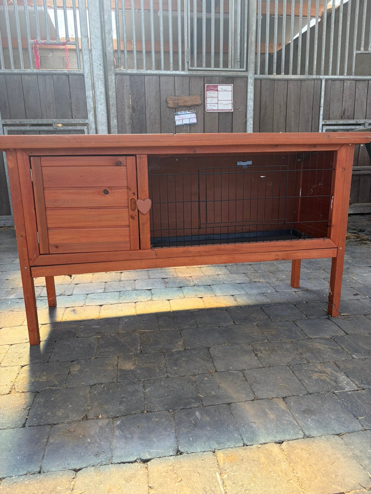 clapier pour lapin, Enlèvement, Comme neuf, Cage, Lapin