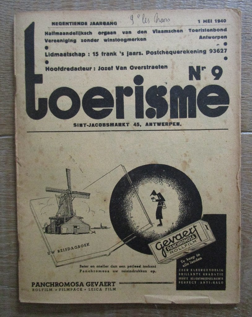 Oud Weekblad Toerisme, Ophalen of Verzenden, 1940 tot 1960, Tijdschrift
