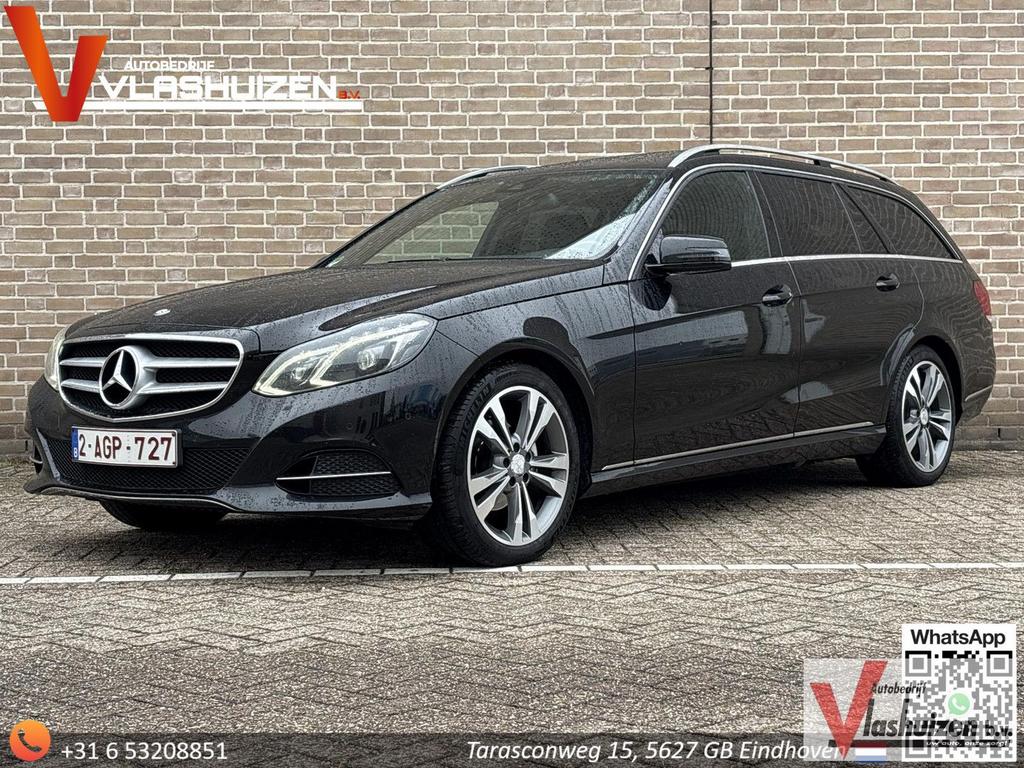 Mercedes-Benz E 200 BlueTEC Ambition | Pano | Stoelverwarmin, Automaat, Zwart, Zwart, Bedrijf