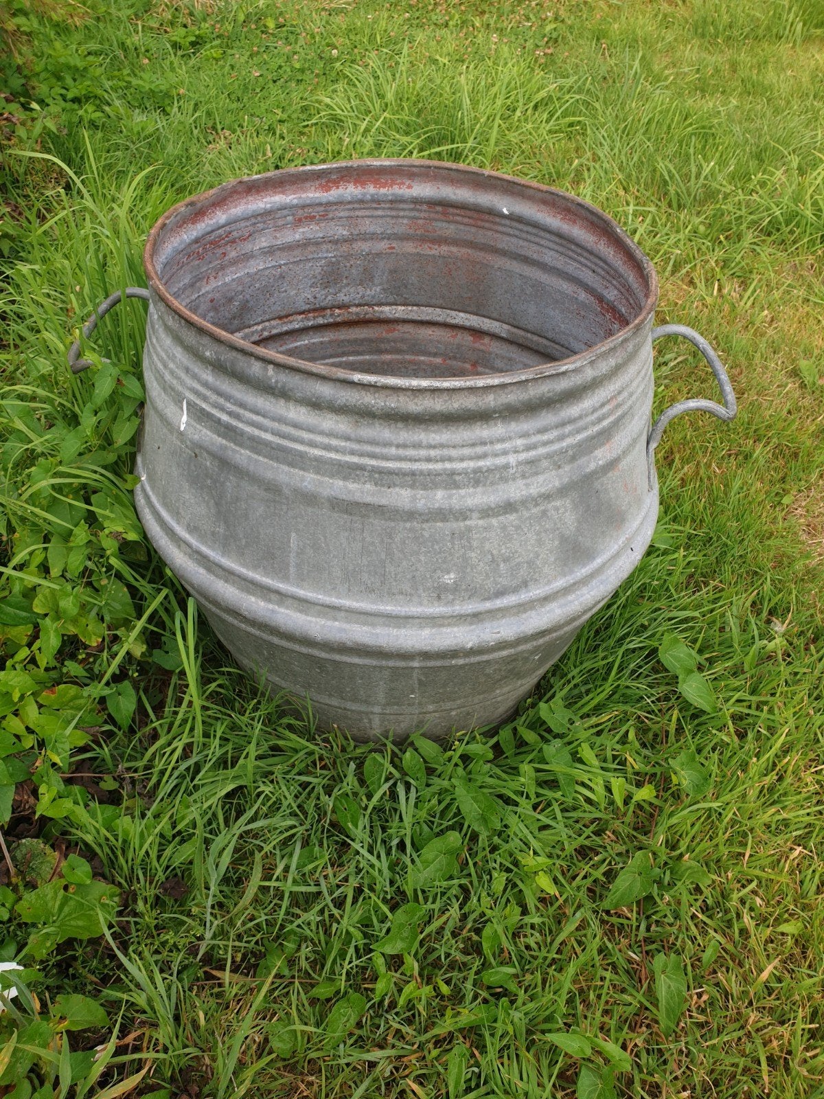 Ancien réservoir à lisier d'environ 100 litres, Enlèvement, Utilisé, 60 à 100 cm, Métal